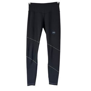 Janji Performance Running Tights Womens Size XS Black Reflective Activewear